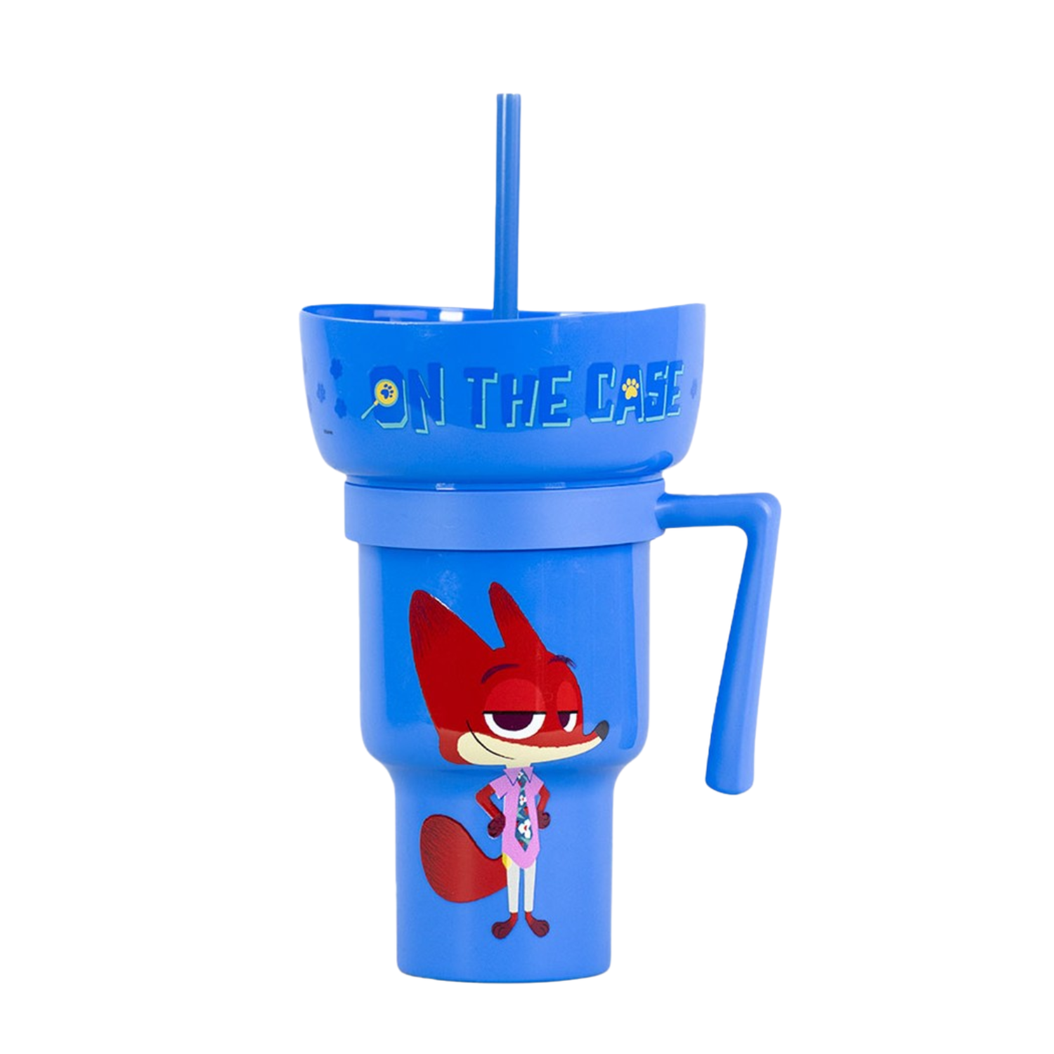 Vaso bombilla + bowl 900 ml zootopia mayorista — imagen 2