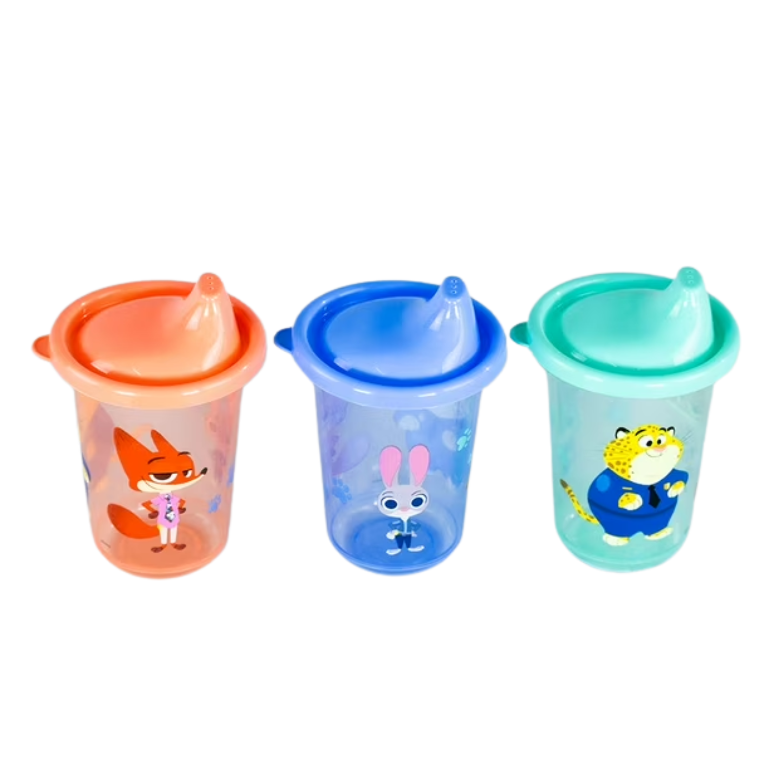 Set 3 vasos reusables zootopia mayorista — imagen 4