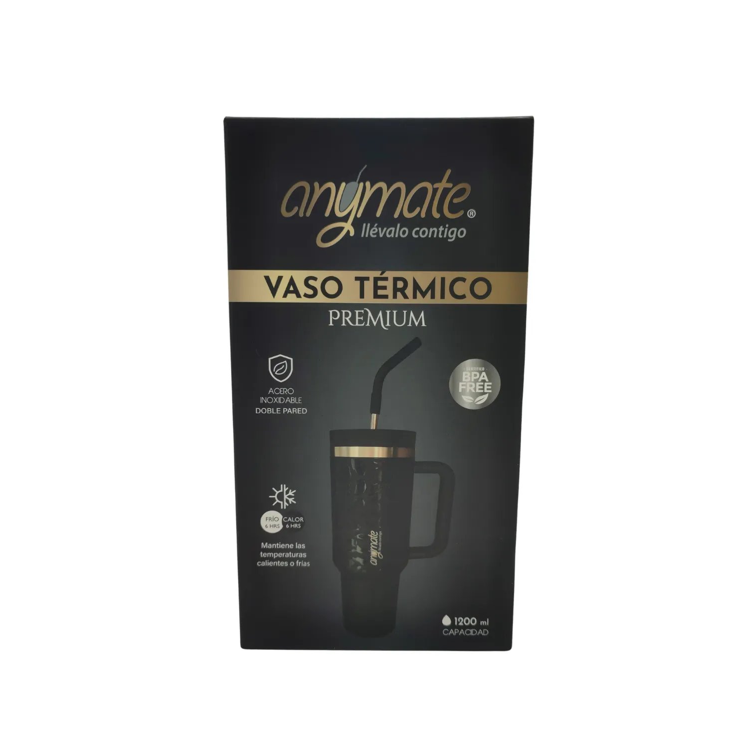 Vaso térmico premiun 1200ml anymate mayorista — imagen 3