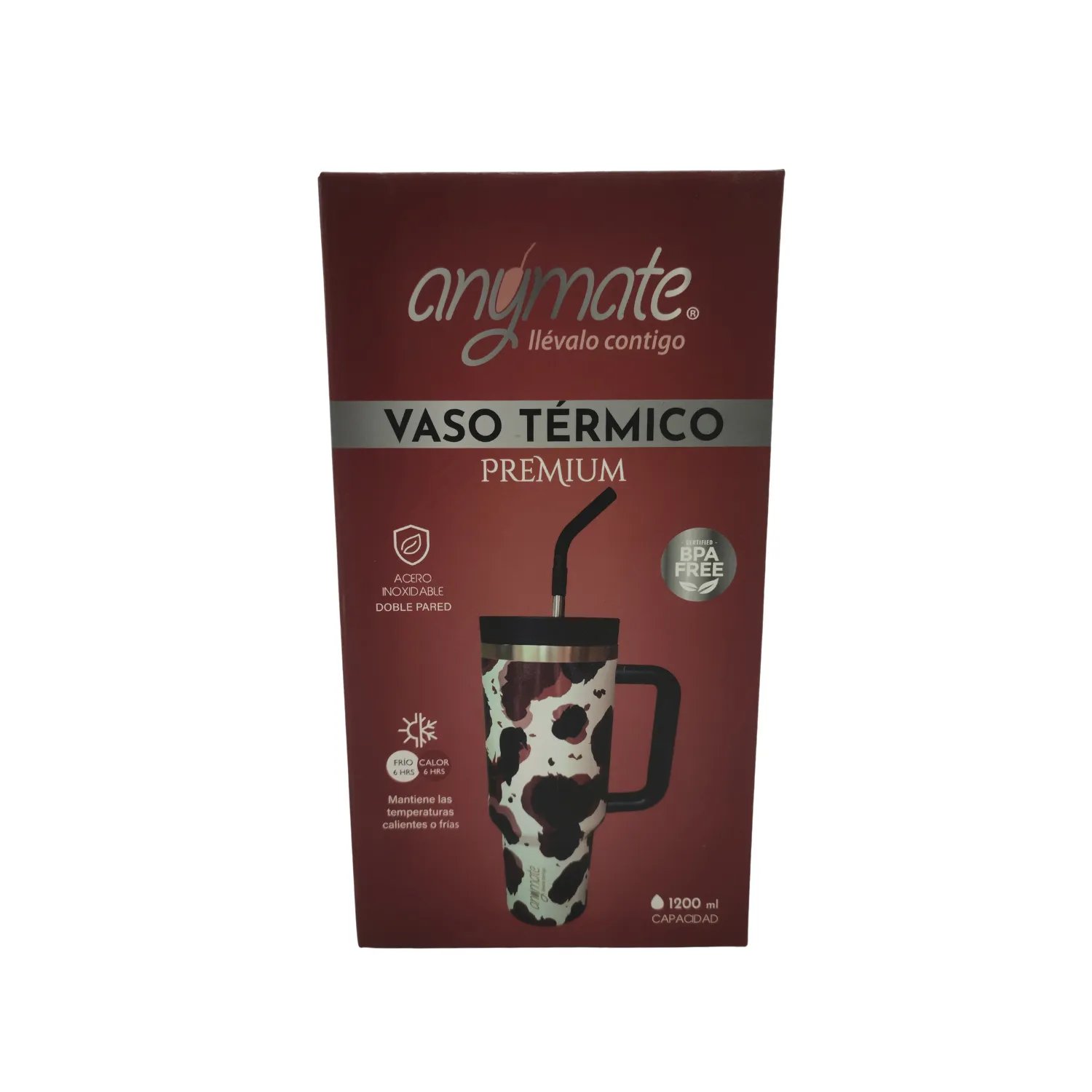 Vaso térmico premiun 1200ml anymate mayorista — imagen 4