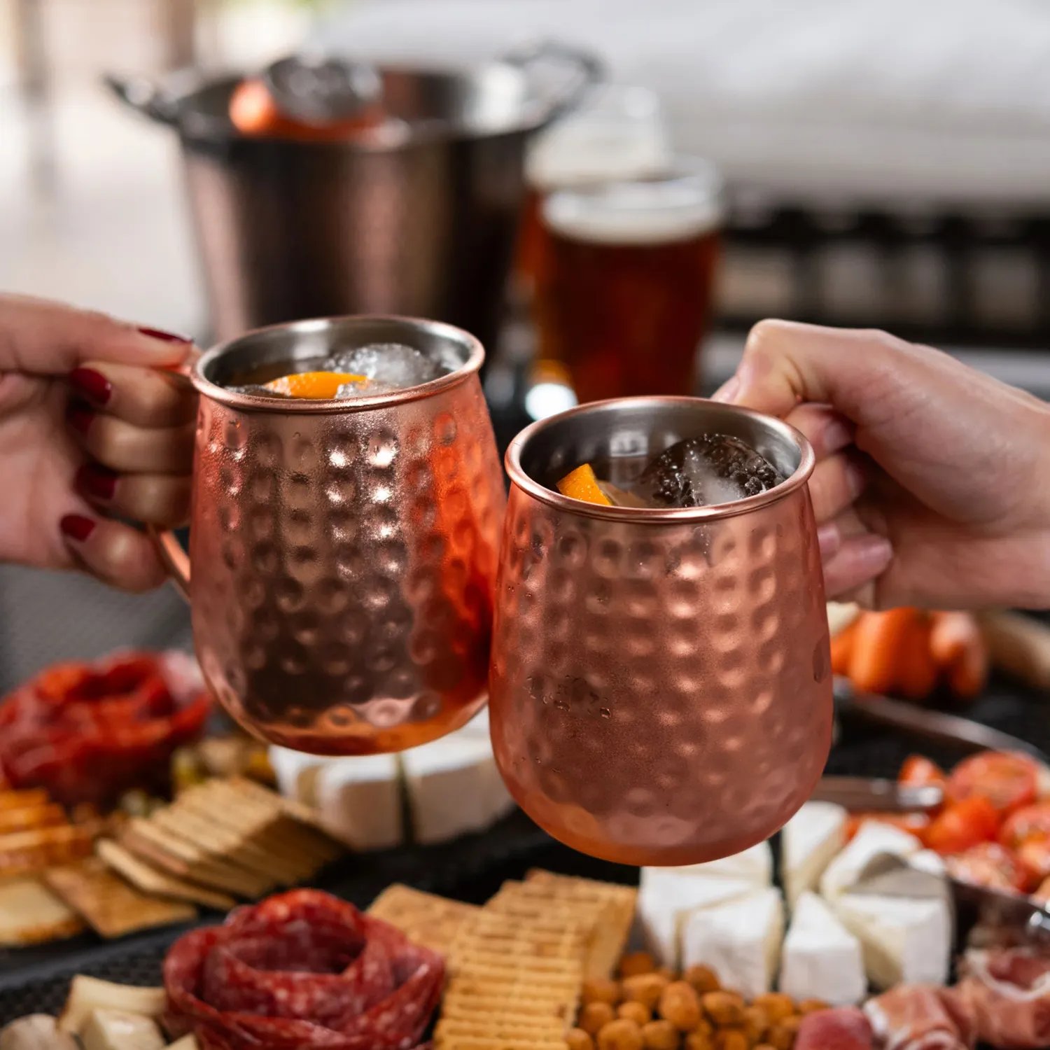 Copper mug shine wayu mayorista — imagen 4