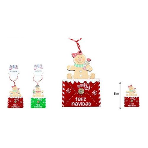 HOMBRE GALLETA EN SOBRE por mayor - Navidad por mayor