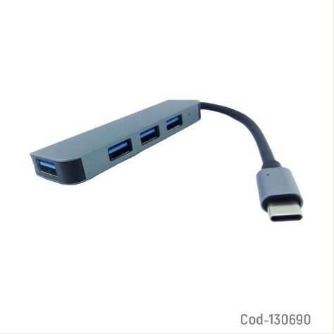 Hub Tipo C 4 En 1, 4 USB. por mayor - Electronica por mayor