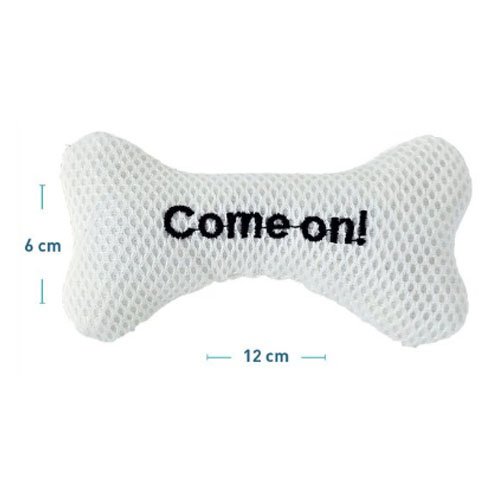 HUESO CHIRRIANTE DE PELUCHE por mayor - Mascotas por mayor