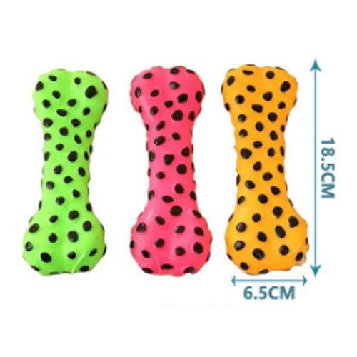 HUESO MANCHADO DE JUGUETE por mayor Mascotas por mayor