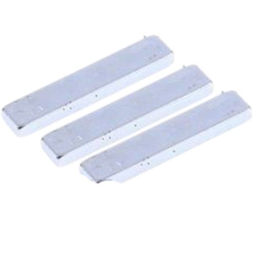 Imanes Rectangulares Plateados por mayor - Útiles Escolares por mayor