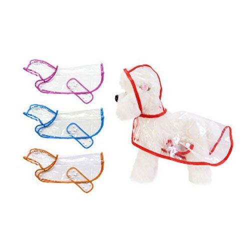 IMPERMEABLE TRANSPARENTE por mayor Mascotas por mayor