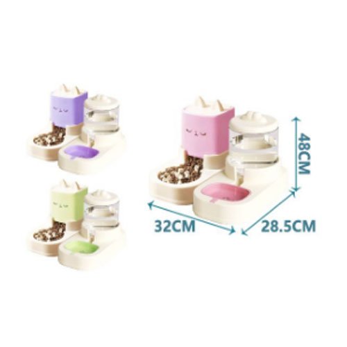 JUEGO COMEDERO+BEBEDERO por mayor - Mascotas por mayor