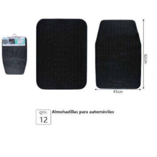 Juego de Alfombrillas para Coche 13791 - Kit de Protección Interior de 4 Piezas por mayor Electrónica por mayor