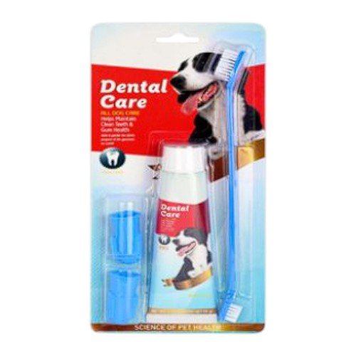 Juego de cepillos de dientes + pasta de dientes  por mayor - Mascotas por mayor
