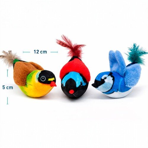 JUGUETE DE PAJARO CON SONIDO por mayor - Mascotas por mayor