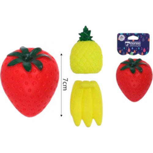 Juguetes de Goma con Formas de Frutas Tropicales para Entretenimiento de Mascotas por mayor Mascotas por mayor