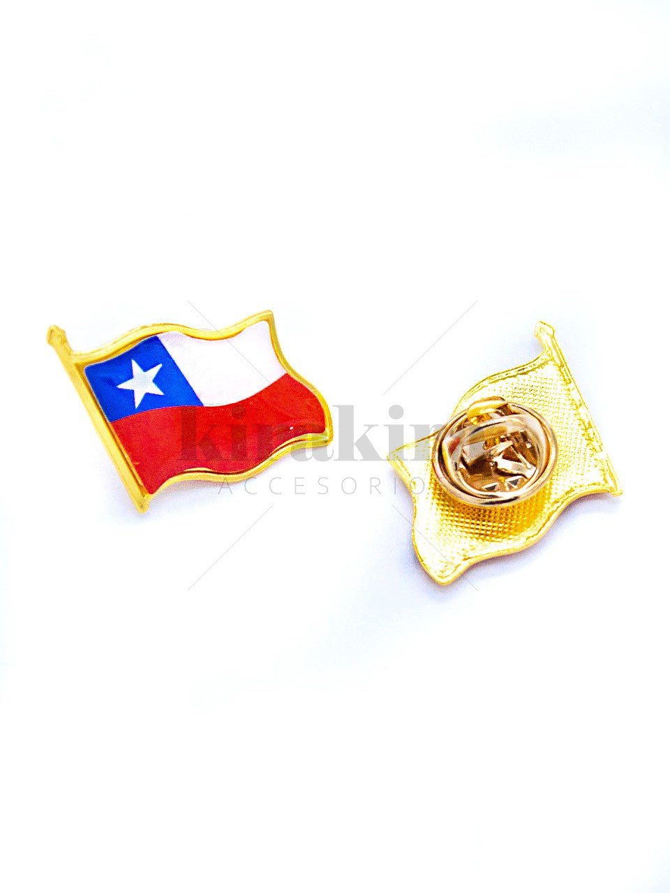 Pin bandera chile 12 unidades - s mayorista — imagen 3