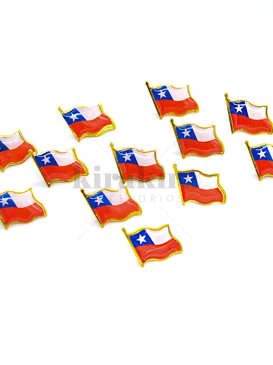 Pin bandera chile 12 unidades - s mayorista — imagen 4