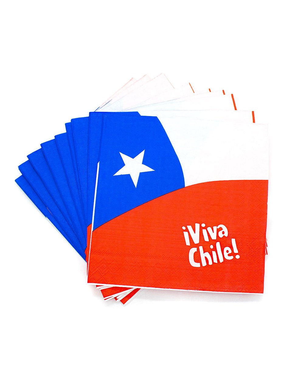 Servilletas fiestas patrias viva chile mayorista — imagen 2