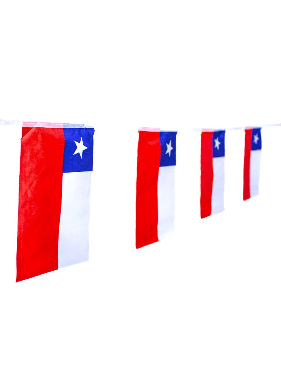 GUIRNALDA BANDERA DE CHILE 3 METROS por mayor en Chile