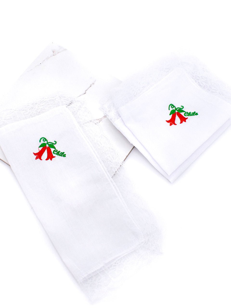 Pañuelo estampado copihue mayorista — imagen 2