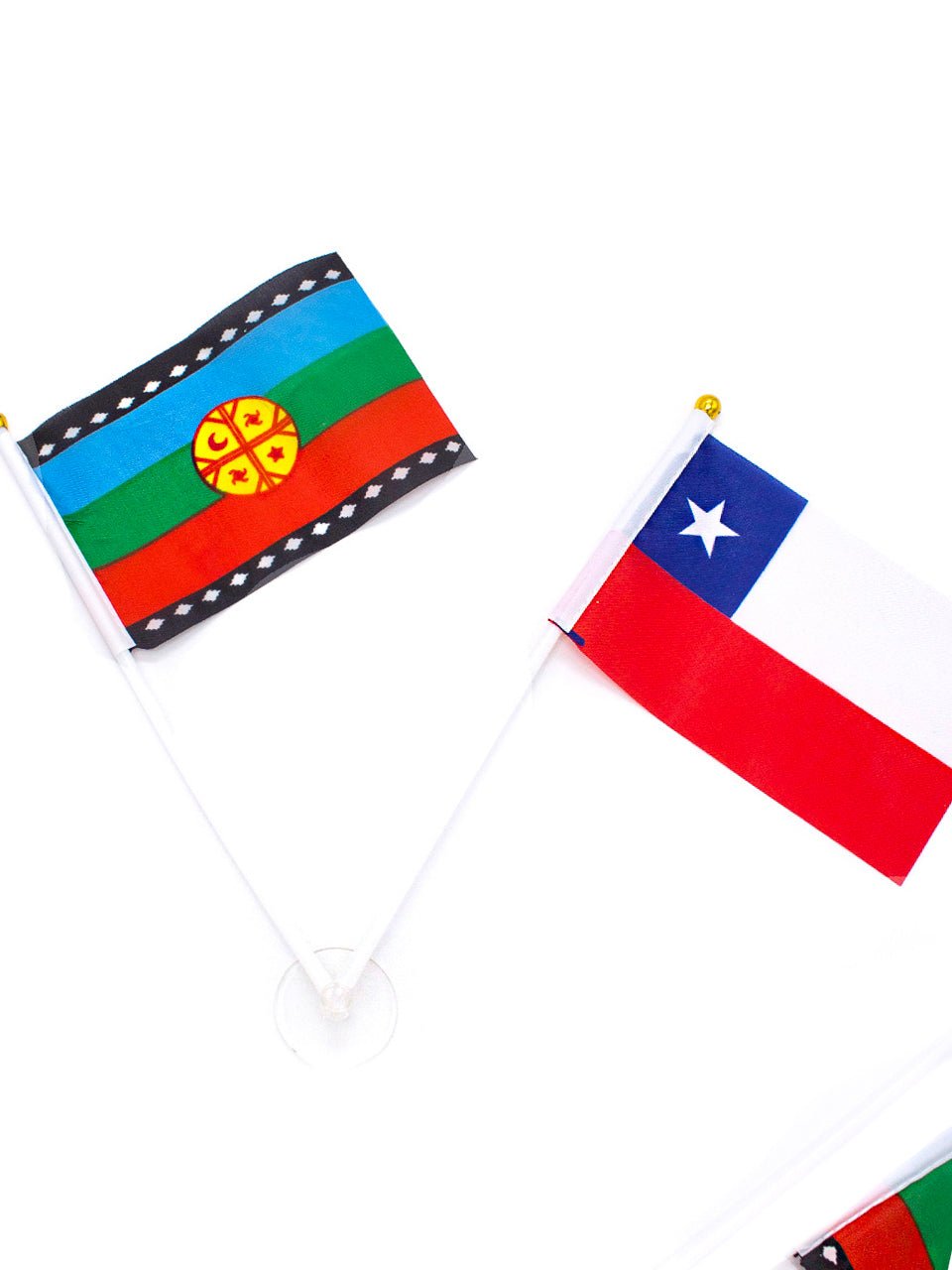 Bandera chupete chile y mapuche mayorista — imagen 2