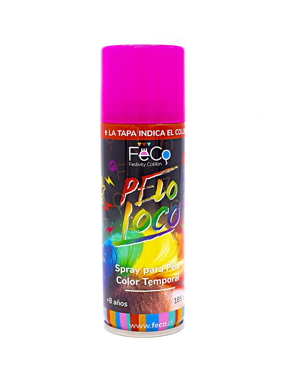 Pintura pelo spray 185 ml 48 unidades mayorista — imagen 4