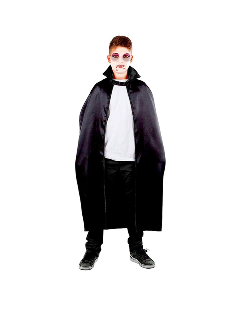 Capa Vampiro Negro 1 Unidad - 90cm 90cm por mayor en Chile