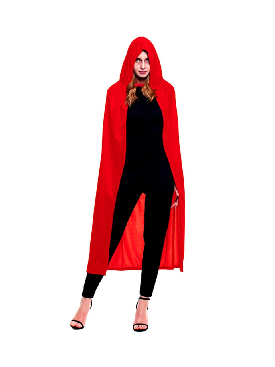 Capa Punto Capucha Roja 1 Unidad - 90cm 90cm por mayor en Chile
