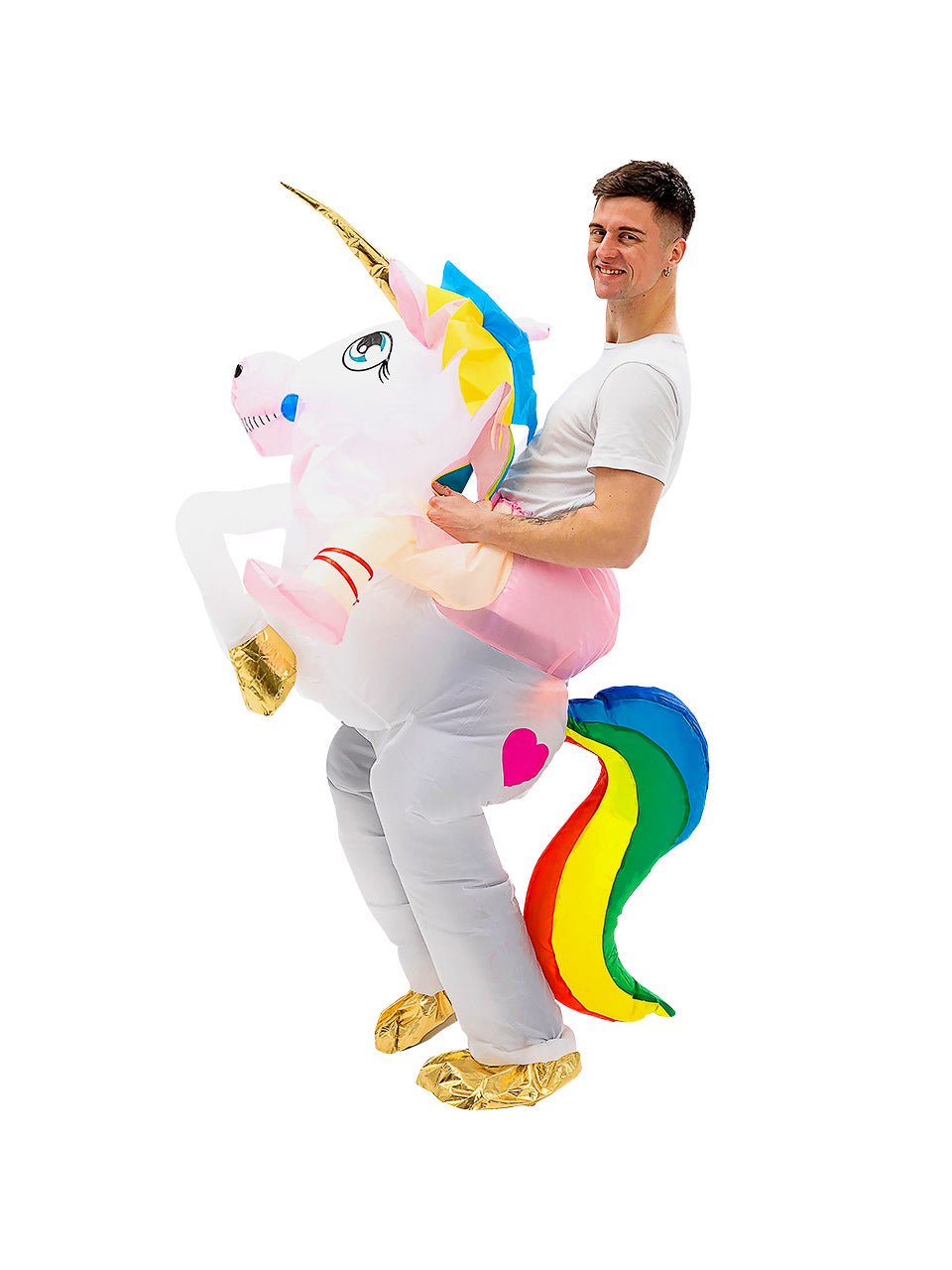 Disfraz Inflable Unicornio por 1 Unidad - 160 -190 160 -190 por mayor en Chile
