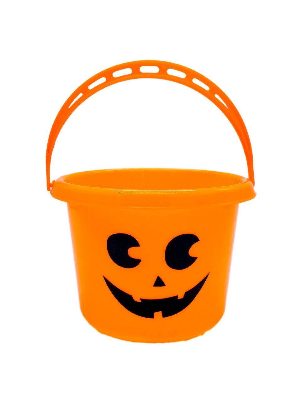 Canasto plastico calabaza de halloween 1 unidad - fucsia mayorista — imagen 4