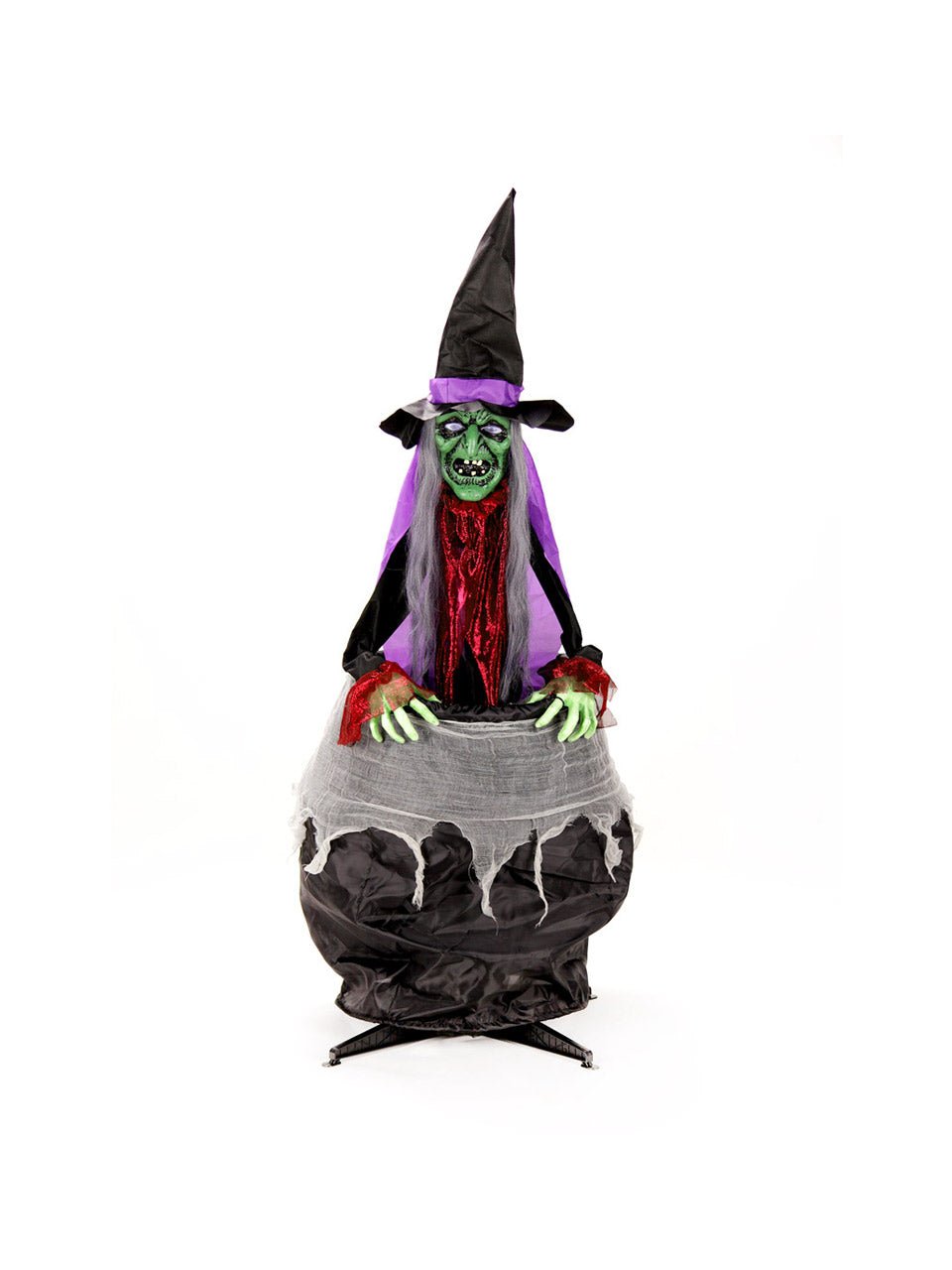 Brujita Con Caldera Animatronics 150 Cm Halloween 150 cm por mayor en Chile