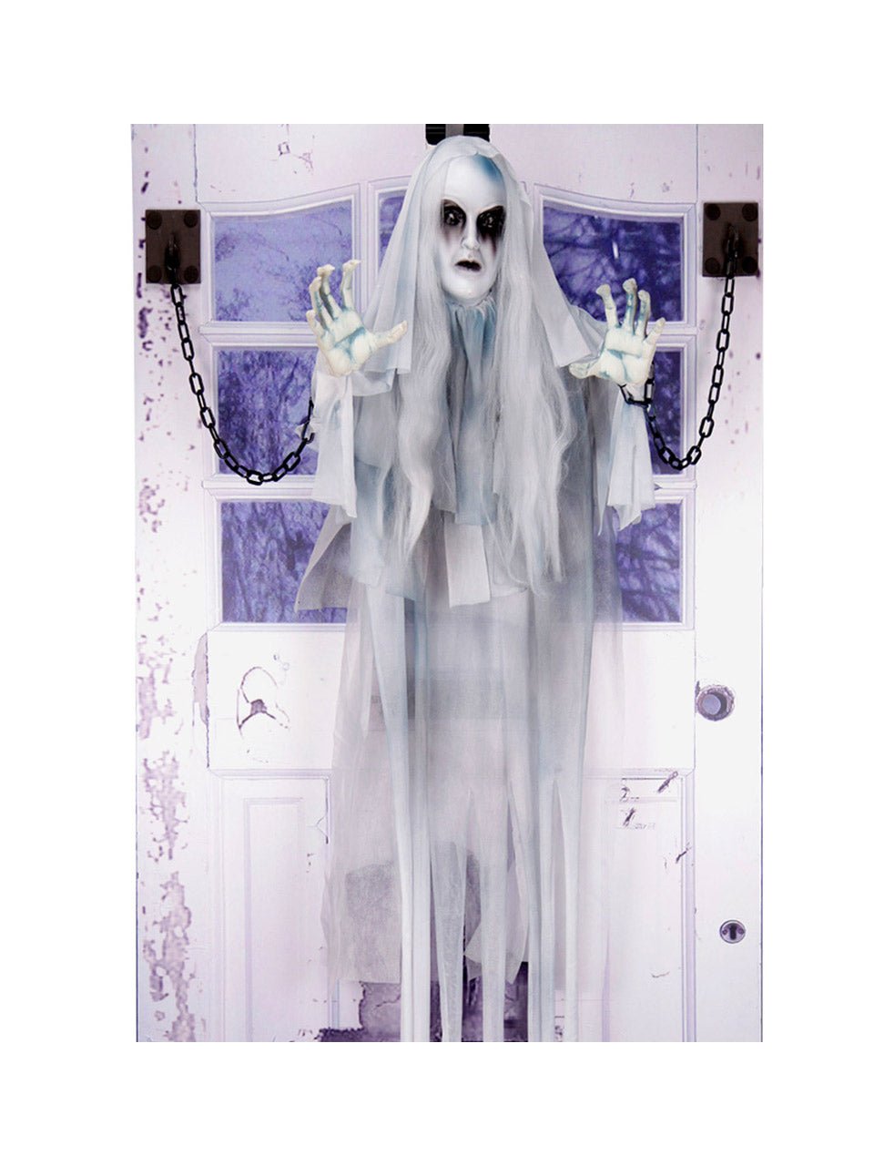 Fantasma Deco Puerta Animatronics Halloween por mayor en Chile