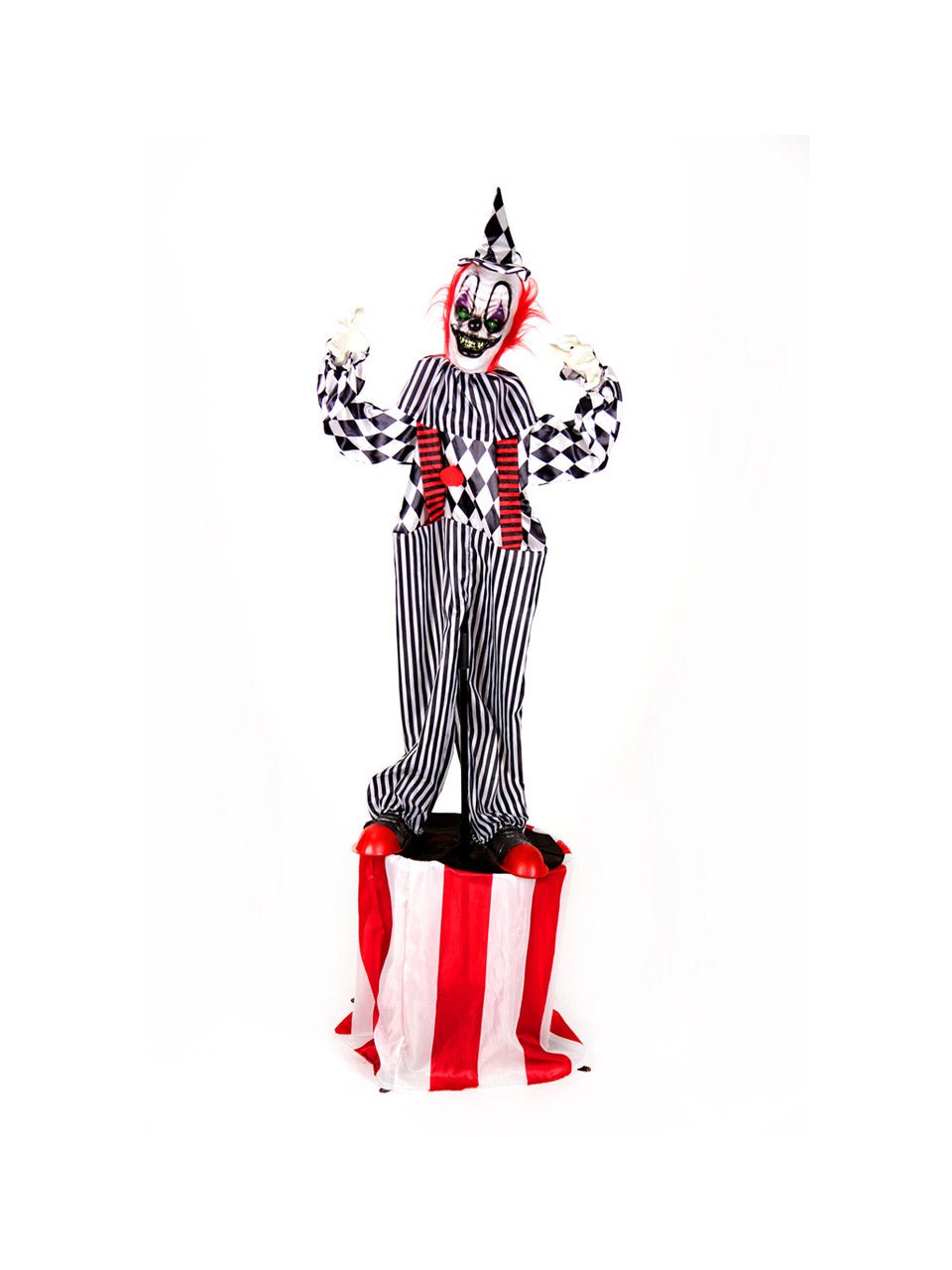 Payaso Diabolico Escenario Animatronics 180 Cm Halloween 180 cm por mayor en Chile