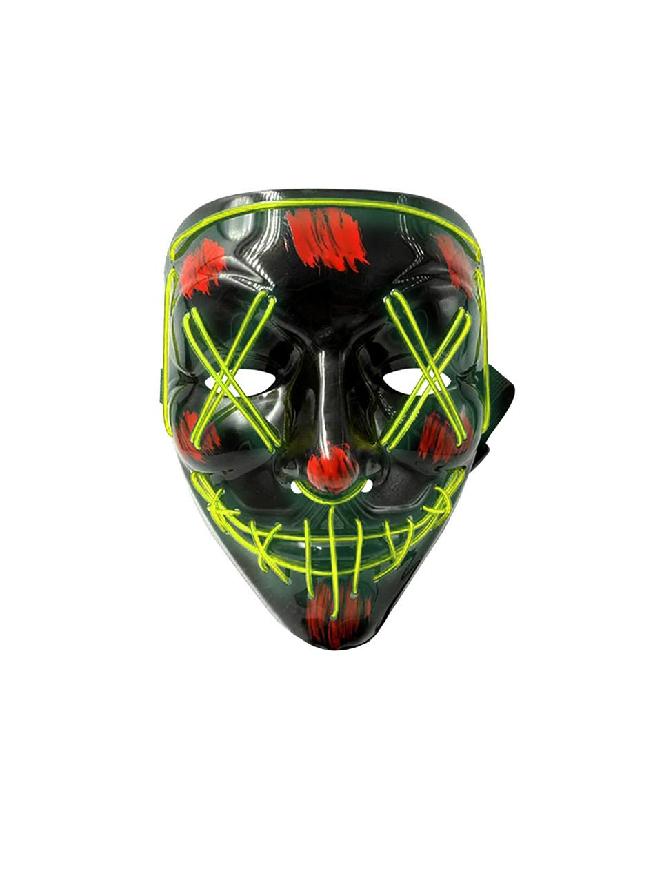 Mascara led purga 1 unidad - naranja fluor mayorista — imagen 5
