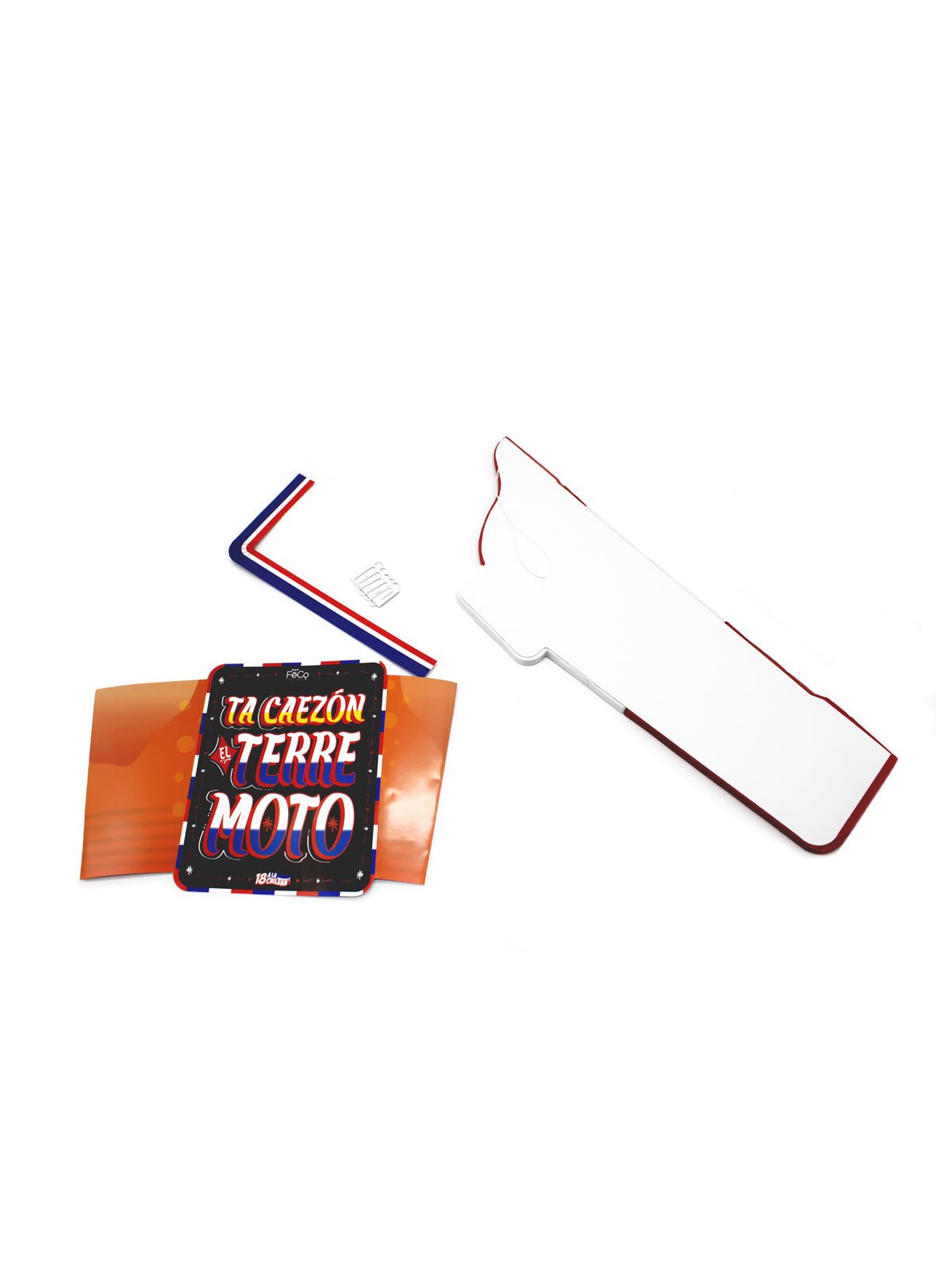 Adorno de papel la chilena terremoto mayorista — imagen 2