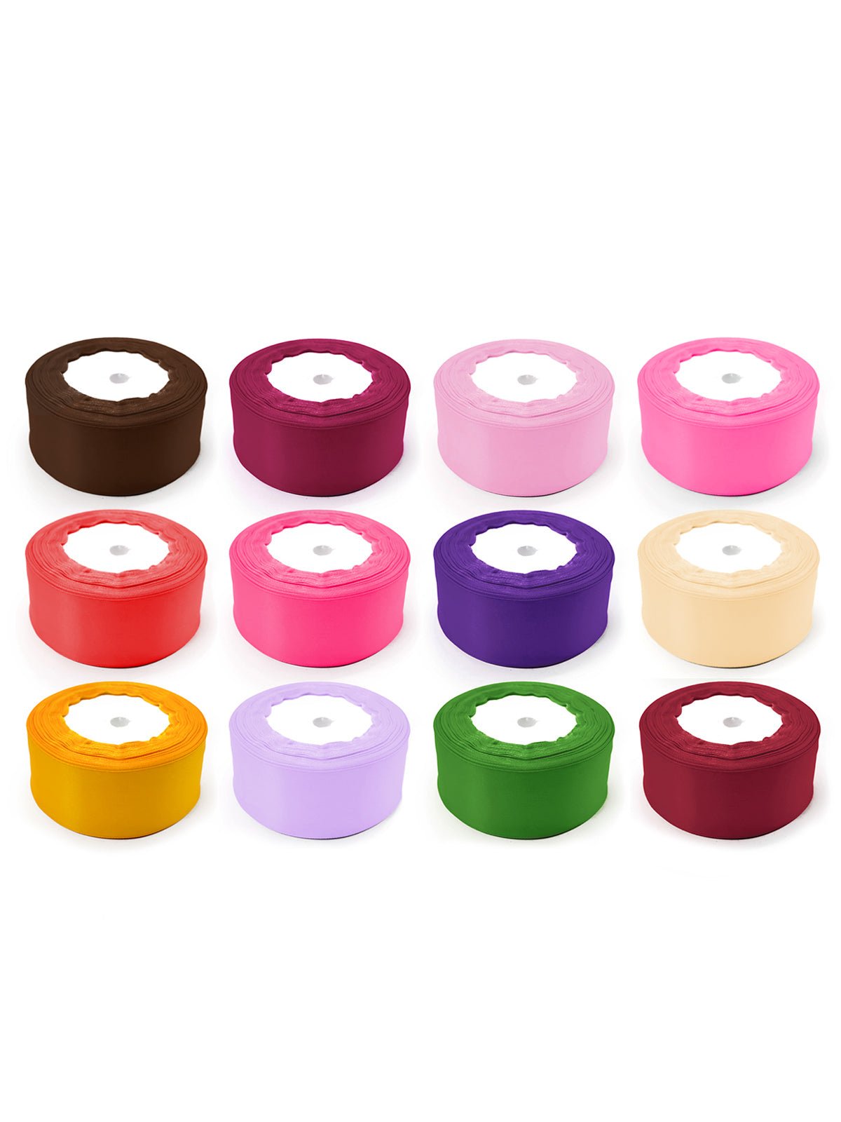 Cinta Satin 4 Cm X 22.8 Metros 5 Piezas - Celeste 4 cm por mayor en Chile