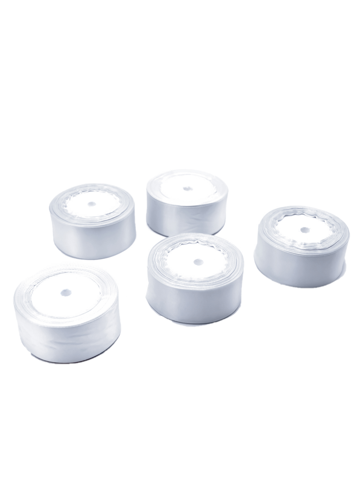 Cinta satin 4 cm x 22.8 metros 5 piezas - azul mayorista — imagen 15