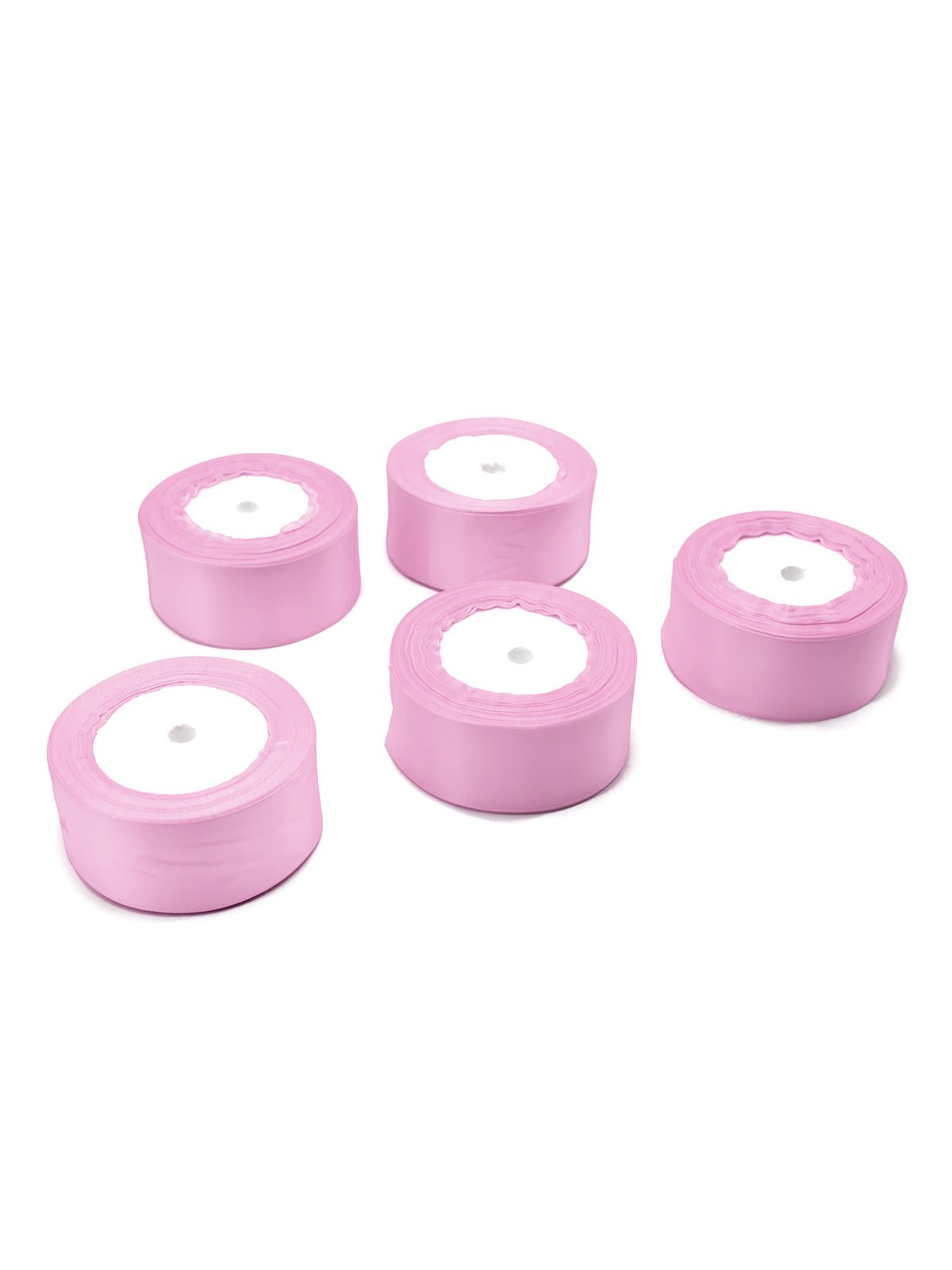 Cinta satin 4 cm x 22.8 metros 5 piezas - azul mayorista — imagen 4
