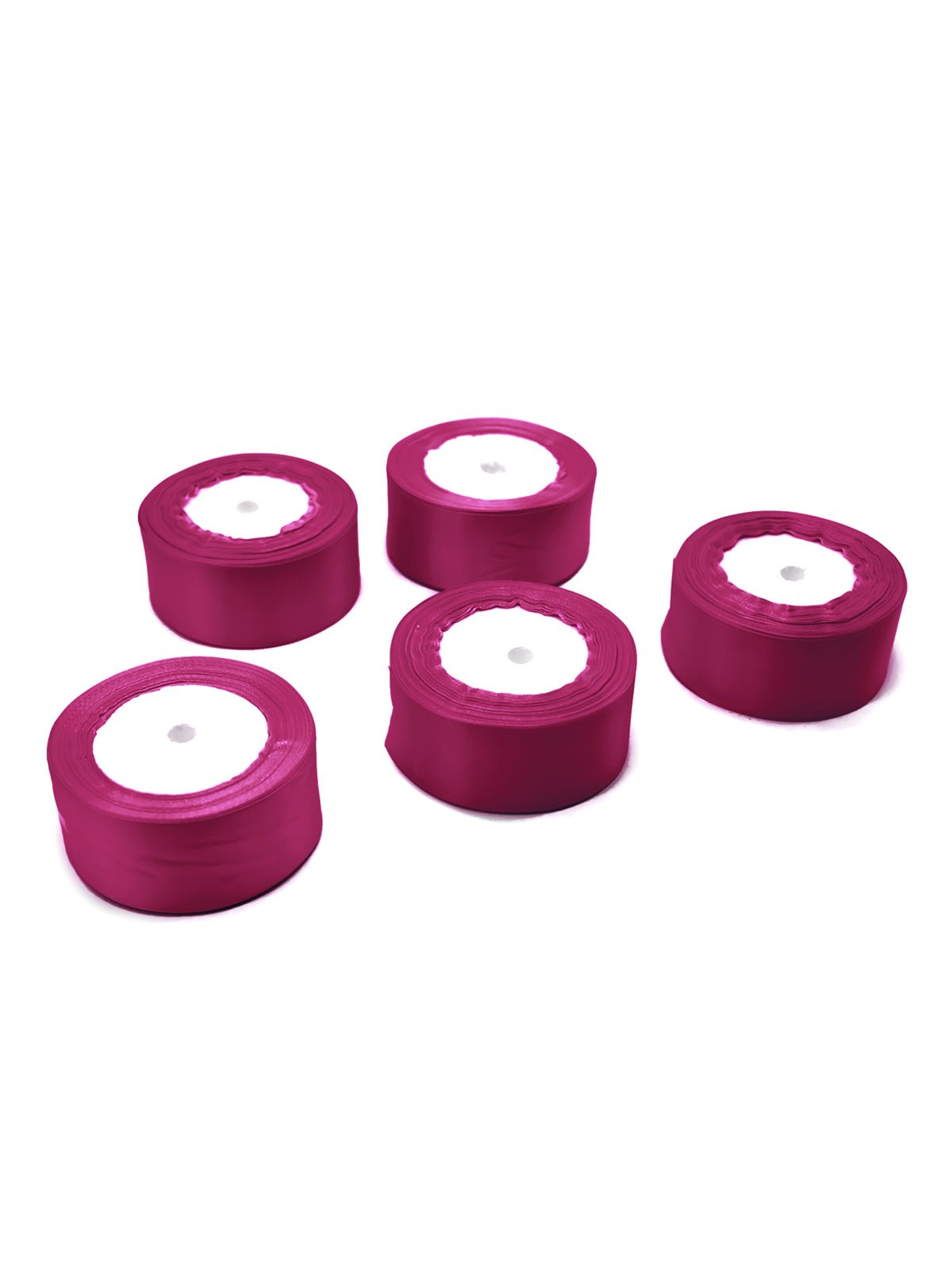 Cinta satin 4 cm x 22.8 metros 5 piezas - azul mayorista — imagen 9