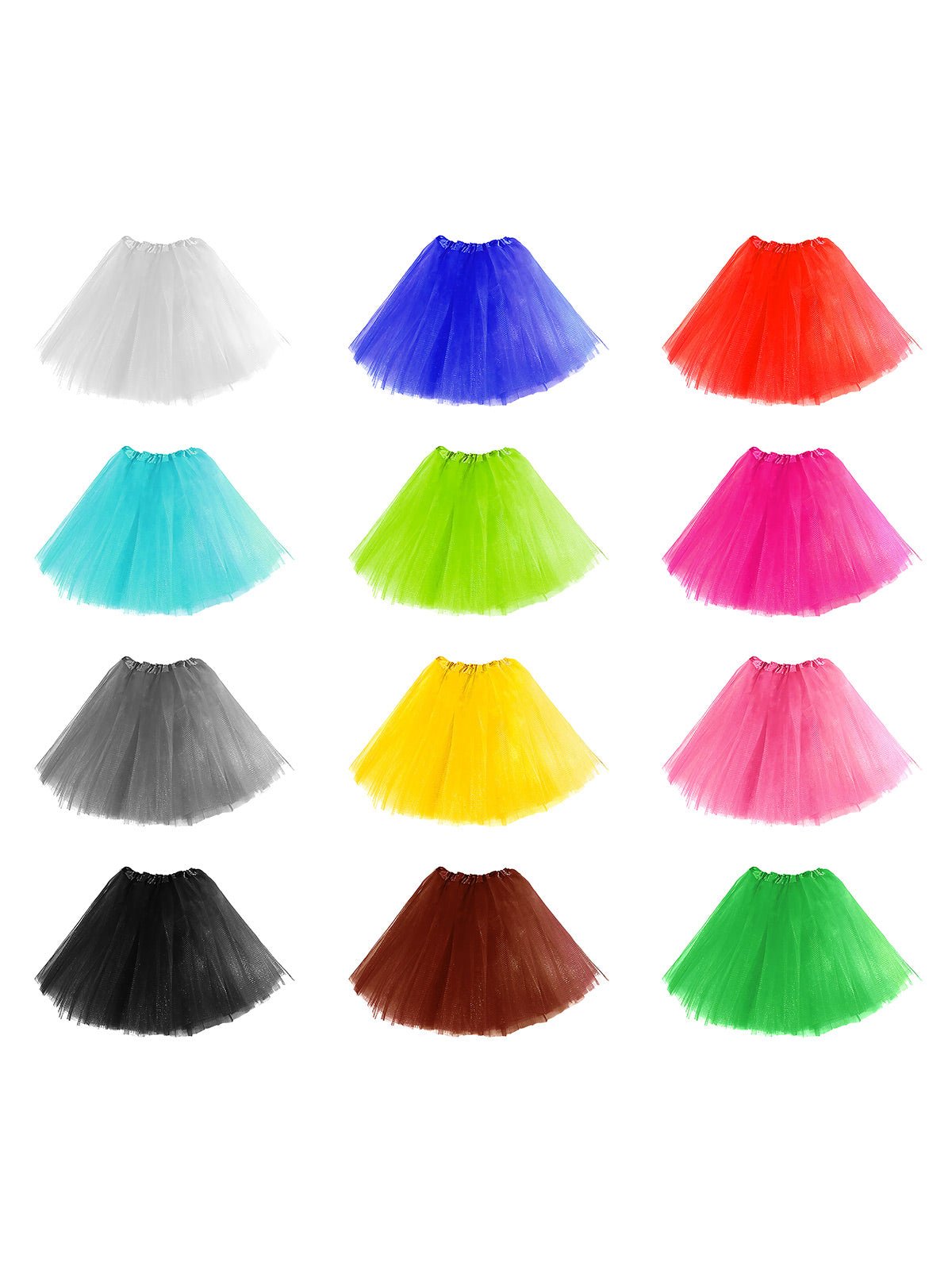 Falda Ballerina Adulto Liso 40 CM - Gris 40 cm por mayor en Chile