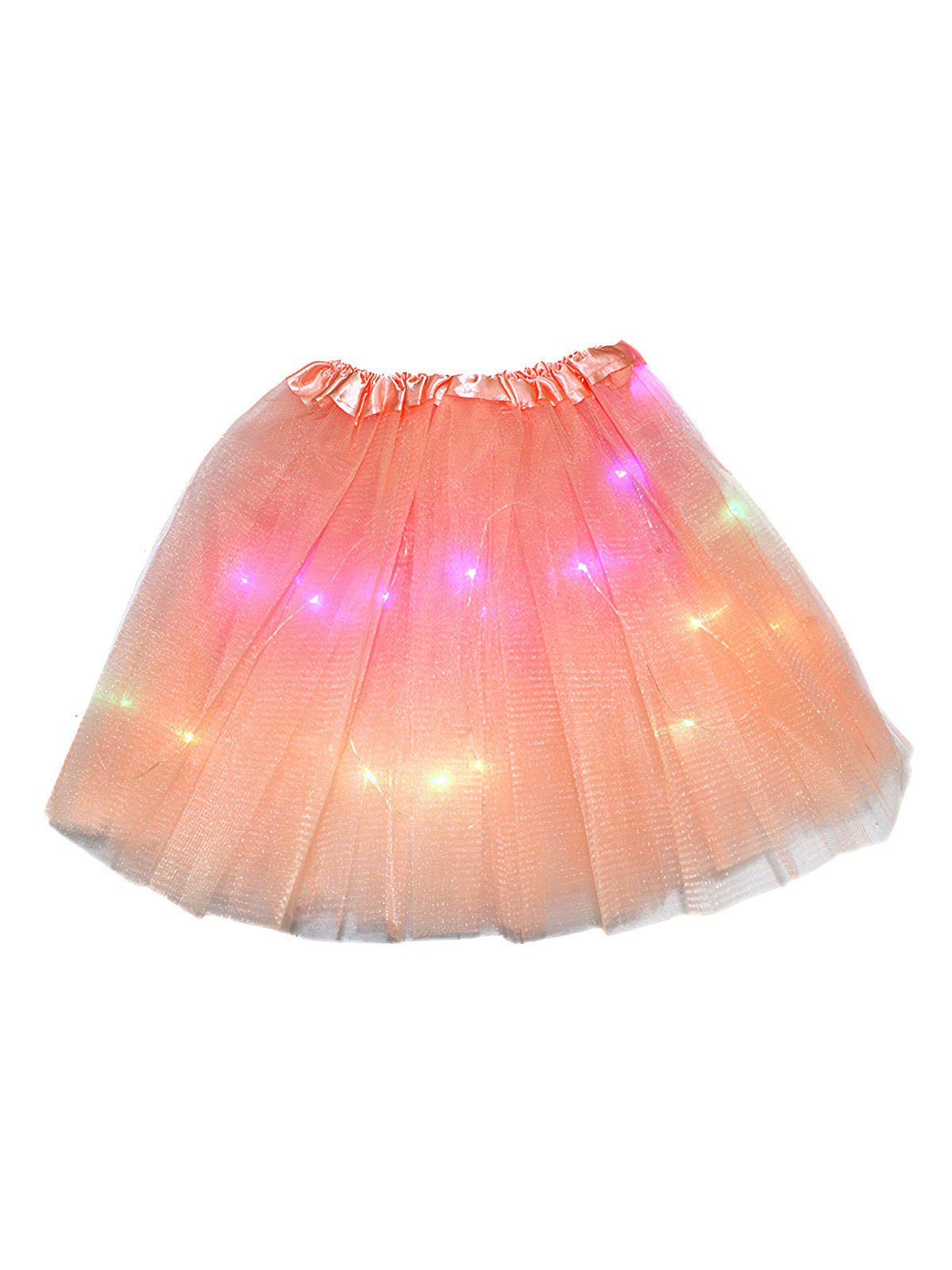 Falda ballerina led 30 cm - azul mayorista — imagen 4