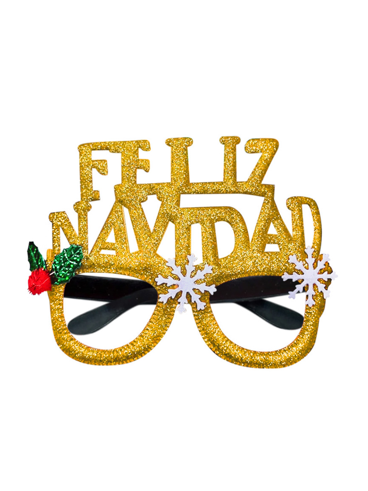 Lente feliz navidad glitter 12 unidades mayorista — imagen 3