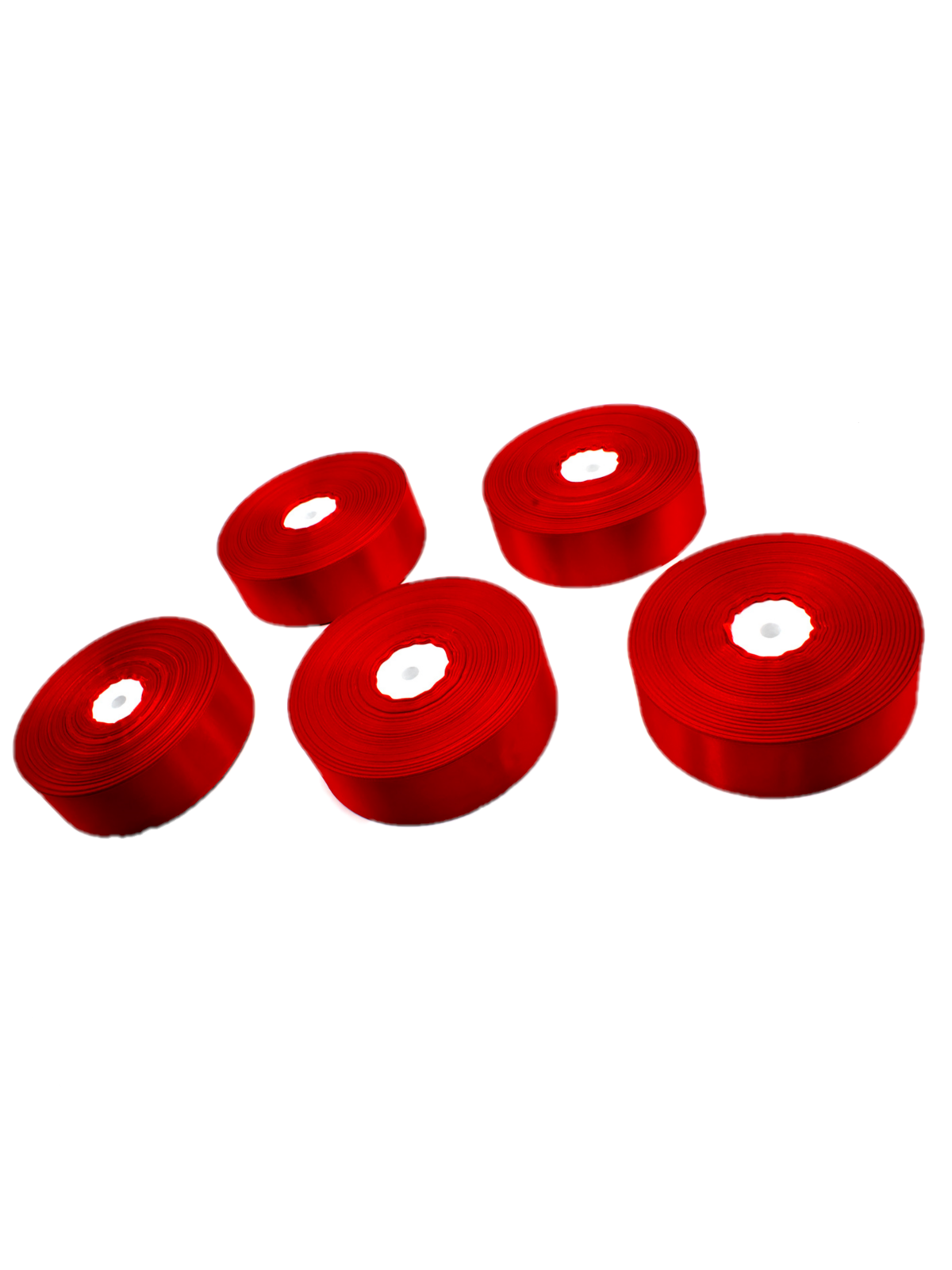 Cinta satin 4 cm x 91.4 metros 5 piezas 1 unidad - red mayorista — imagen 2