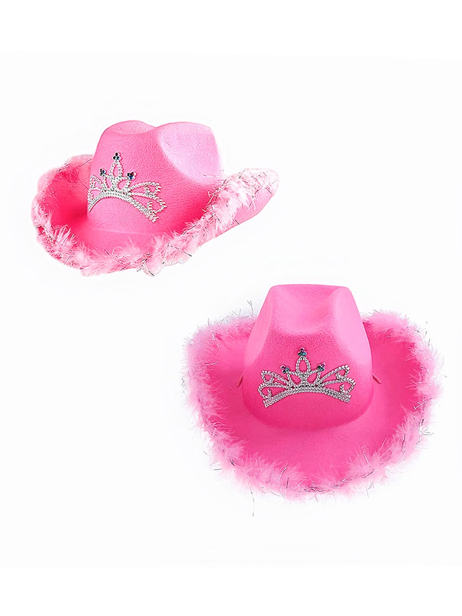 Sombrero vaquero corona 1 unidad - pink mayorista — imagen 5
