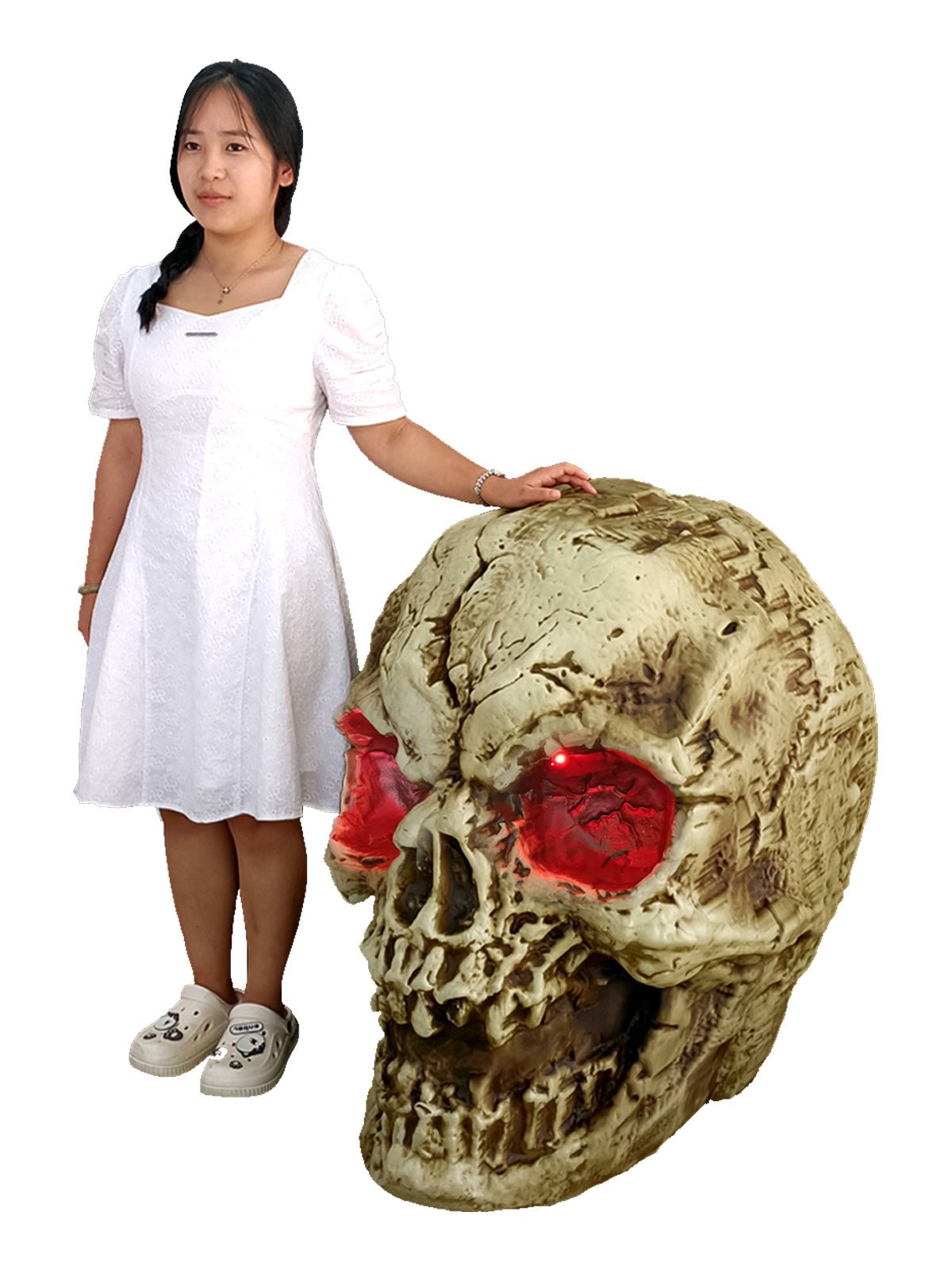 Calabera gigante led 93cm x 1 unida mayorista — imagen 3