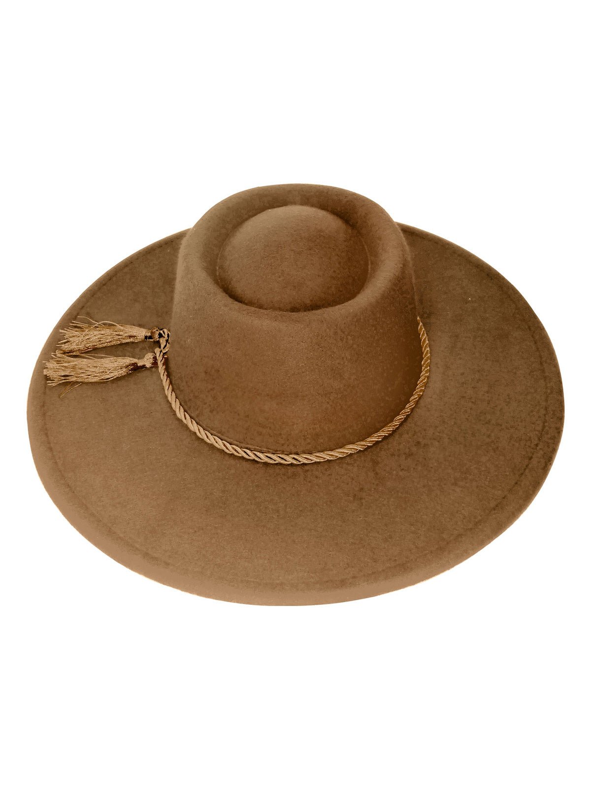 Sombrero huaso profesional cafe claro mayorista — imagen 3