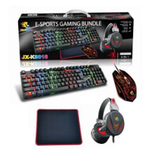 KIT GAMER 4 EN 1 USB por mayor - Electrónica por mayor