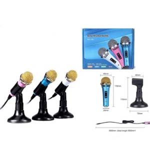 Kit microfono con mini pedestal de mesa por mayor - Electronica por mayor