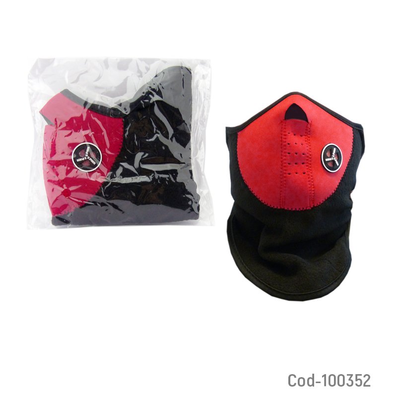 Mascara para moto, 3 colores, con polar y neopreno - pack de 20 unidades mayorista — imagen 3