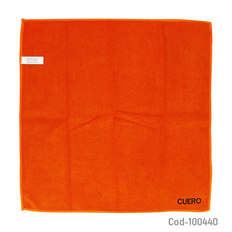 Paño 40x40cm micro fibra para cueros de vehiculos. x 1 pieza - pack de 10 unidades mayorista — imagen 3