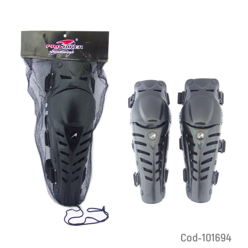 Rodilleras probiker, flexibles con pernos metalicos. set x 2. mayorista — imagen 4