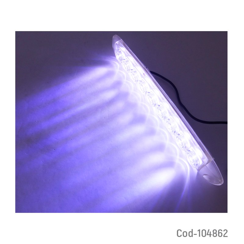 Neblinero led x 9 flexible marca drl daytime mayorista — imagen 3