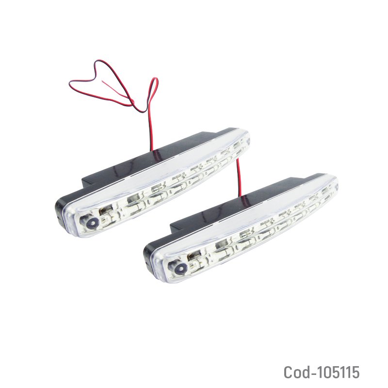 Neblinero de 8 led, de plastico pequeño. - pack de 10 unidades mayorista — imagen 3